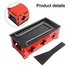 Goditi Deliziosi Pasti Ovunque con Set Raclette Formaggio Portatile a Lume di Candela