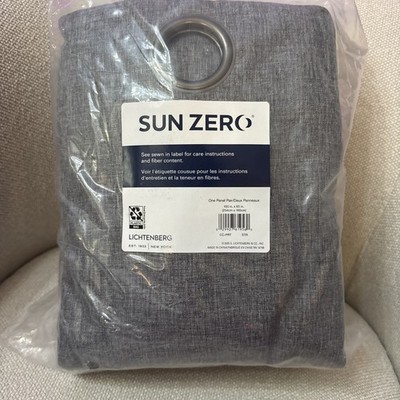 Sun Zero Lichtenberg Blackout  Pair 100 In X 63 In ( set of 2 per pack) 
