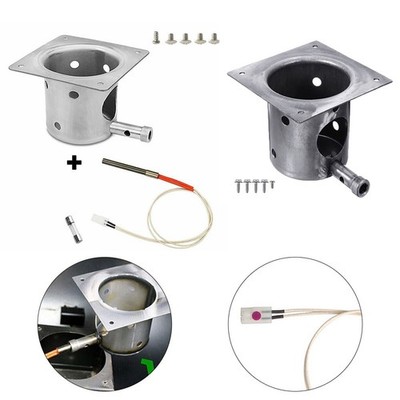 Fire Burn Pot aus langlebigem 304 Edelstahl für Traeger Holzpellet Grills