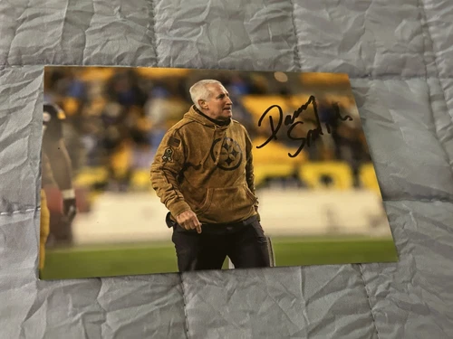Pittsburgh Steelers DANNY SMITH Signed 4x6 Photo NFL FOOTBALL AUTOGRAPH 1