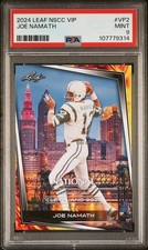 2024 Leaf NSCC VIP #VP2 Joe Namath New York Jets PSA 9