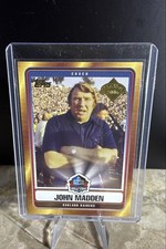 2006 Topps Hall of Fame Class of 2006 John Madden #HOFT-JM
