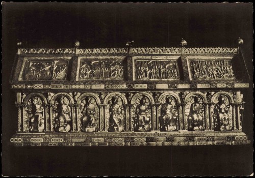 Aachen Aachener Dom Schrein Kaiser Karl des Großen (12. Jahrh.) 1950 - 第 2/3 張圖片