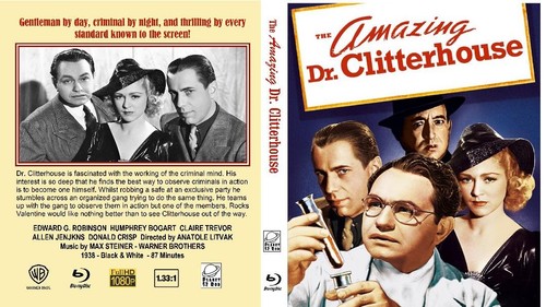 The Amazing Dr. Clitterhouse (1938) 1080P BLURAY FILM NOIR CLASSIC