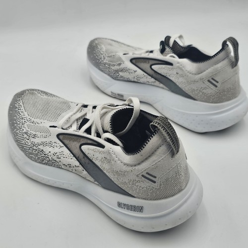 Brooks Womens Glycerin SF 21 1204101B135 White Running Shoes Sneakers Size 9.5 B - Picture 7 of 12