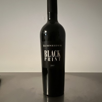 Schneider Black Print 2015 Rotwein Cuvée Pfalz 0,75l 14,0% vol