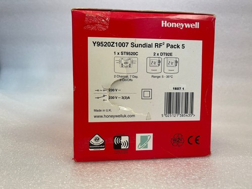 Honeywell Home Sundial RF² Pack 5 (Y9520Z1007) - Picture 2 of 5