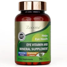 Eye Vitamin And Mineral Supplement For Macular Health And Dry Eye 90 Tablets