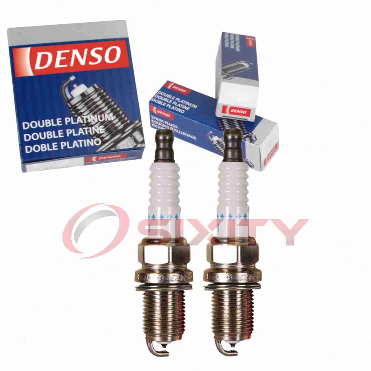 2 pc DENSO 3174 Spark Plugs for PK16PR-P11 MS851501 MS851335 MD361067 hi
