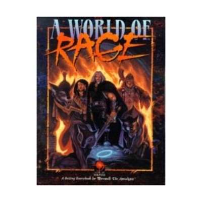 White Wolf Werewolf The Apocalypse World of Rage, A VG+