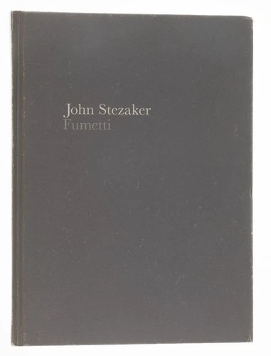 John Stezaker Fumetti 2008 Hardcover Art Exhibition Catalog Book GAK