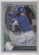 2021 Panini Prizm Draft Picks Silver Prizm Auto Tyler Whitaker #PDP87 Auto 0w3