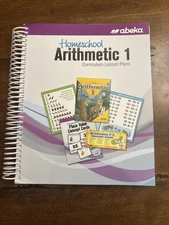 Homeschool Arithmetic 1 Curriculum Lesson Plans ABeka Great Condition!