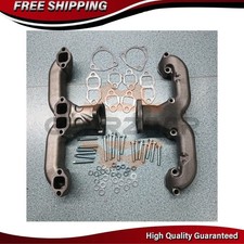 Smoothie Rams Horn Exhaust Manifolds Small Block For Chevy Sbc 283 305 327 350