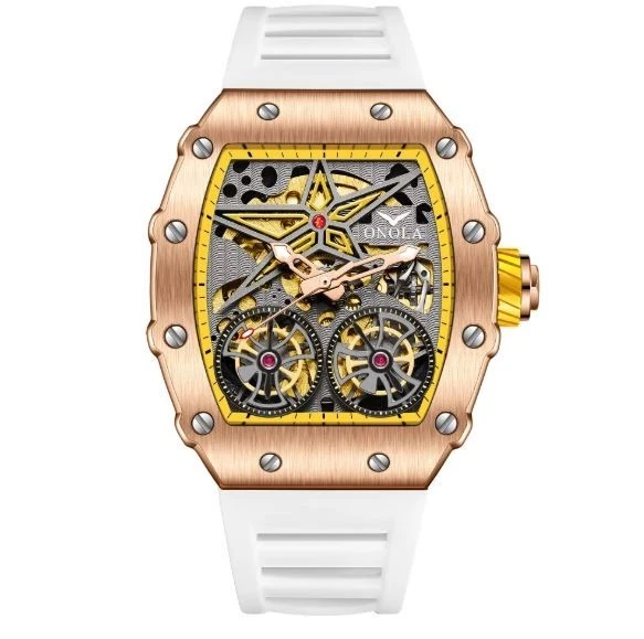 ONOLA Luxury Business Men's Luminous Watch Fashion Full Automatic - Image 4 of 4