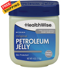 HealthWise Petroleum Jelly  Skin Protectant  Original Formula  Relieves...