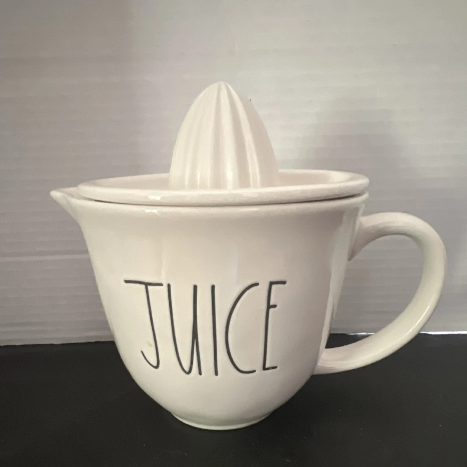 Rae Dunn "Juice" Lemon Juicer Artisan Collection by Magenta