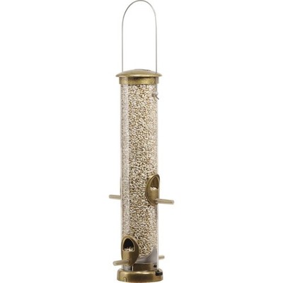 Aspects 395 Quick-Clean Seed Tube Feeder, Medium - Antique Brass