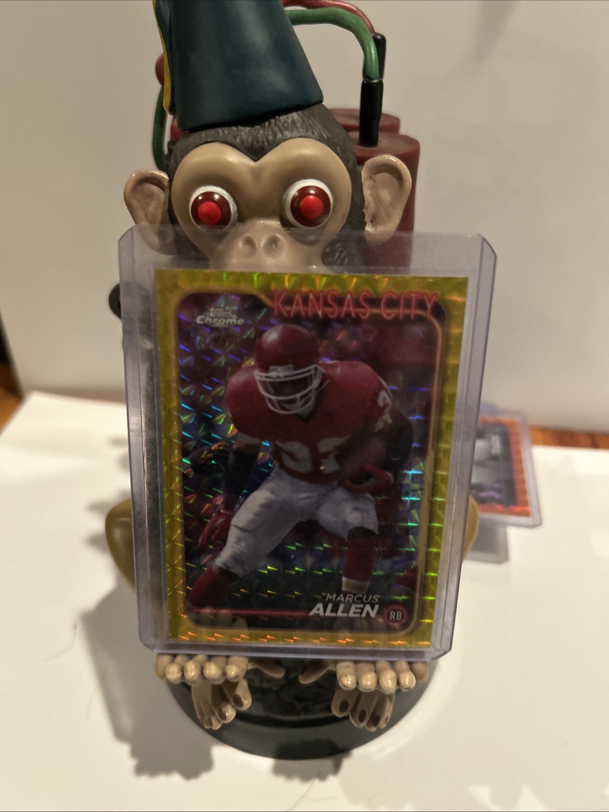 2024 Topps Chrome - Marcus Allen #94 Yellow Geometric Refractor /75