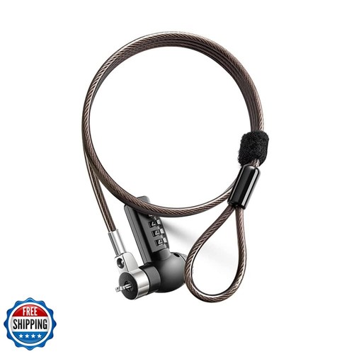 tofeer Laptop Lock Universal Laptop Cable Lock Combination Computer Lock Comp - 第 1/5 張圖片