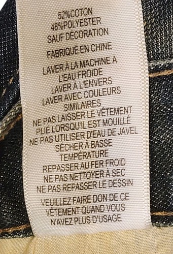 Levis 511 Skinny Jeans Youth Boys Straight Cotton Size 14 Reg 27x27 - Picture 4 of 14