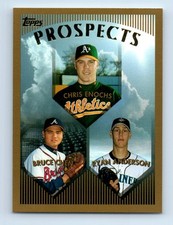 1999 Topps Chris Enochs/Bruce Chen/Ryan Anderson Seattle Mariners/Atlanta