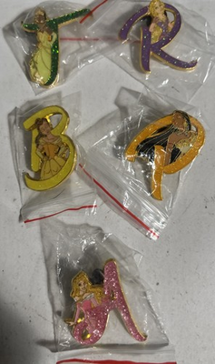 #ad #ad Disney PRINCESS Tiana Cinderella Aurora Rapunzel Letters $16.00