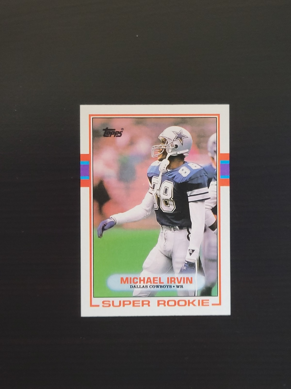 1989 Topps Michael Irvin RC Rookie Cowboys #383 HOF