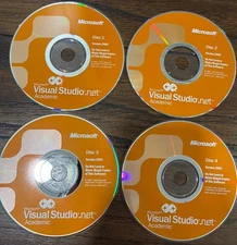 Microsoft Visual Studio.net Academic Version 2002 - 6 CDs