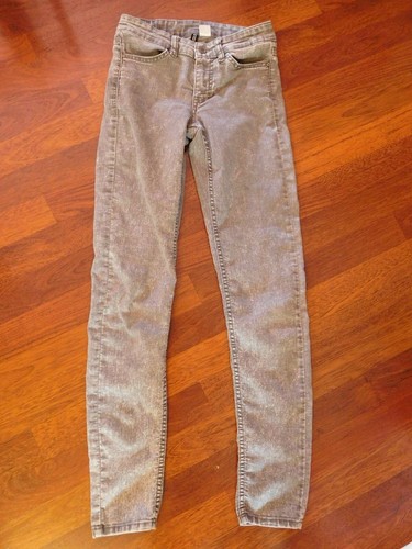 H\u0026M Divided Tuta/Acido Wash Grigio Jeans Attillati-SZ. 2 | eBay