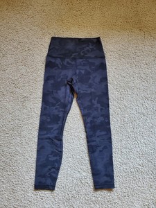 Lululemon *ALIGN PANT 25"* Incognito Camo Black Grey, Sz 4 ...