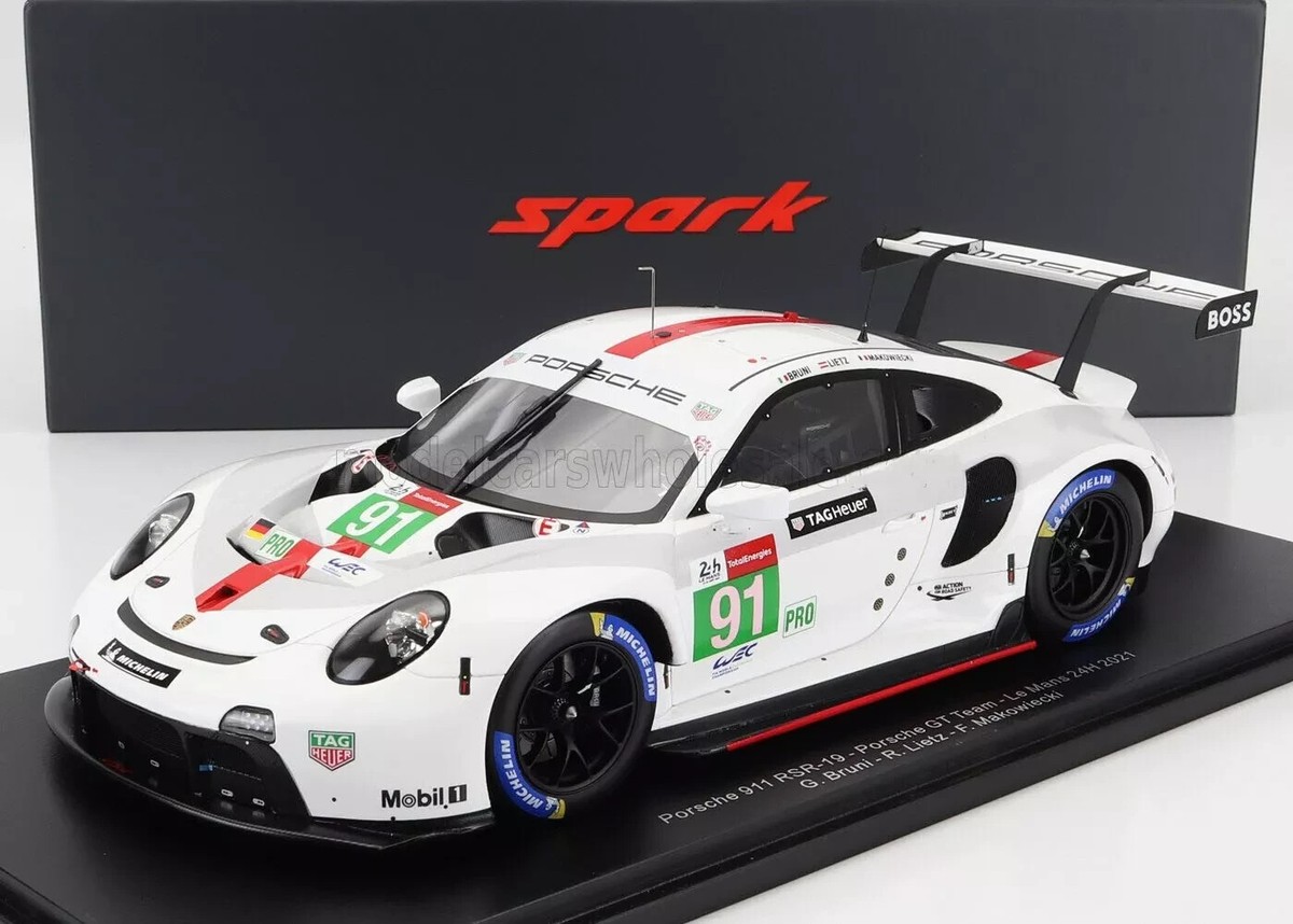 ミニカー 1/43 ポルシェ 911 RSR ポルシェ GT チーム #91 ルマン 2017
