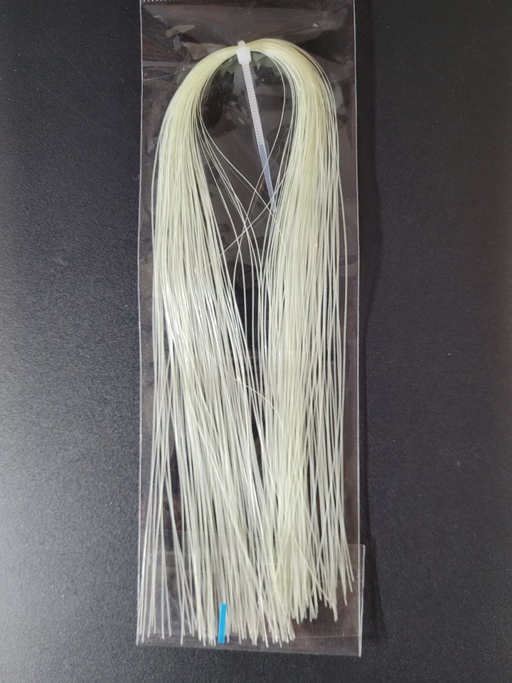 GLOW IN THE DARK FLASHABOU - Material Flash para atar moscas - Hank de 12 pulgadas - ¡NUEVO! Foto 3 de 4