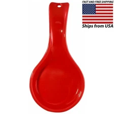 CALYPSO BASICS BY RESTON LLOYD Spoon Rest - Red - Dishwasher Safe