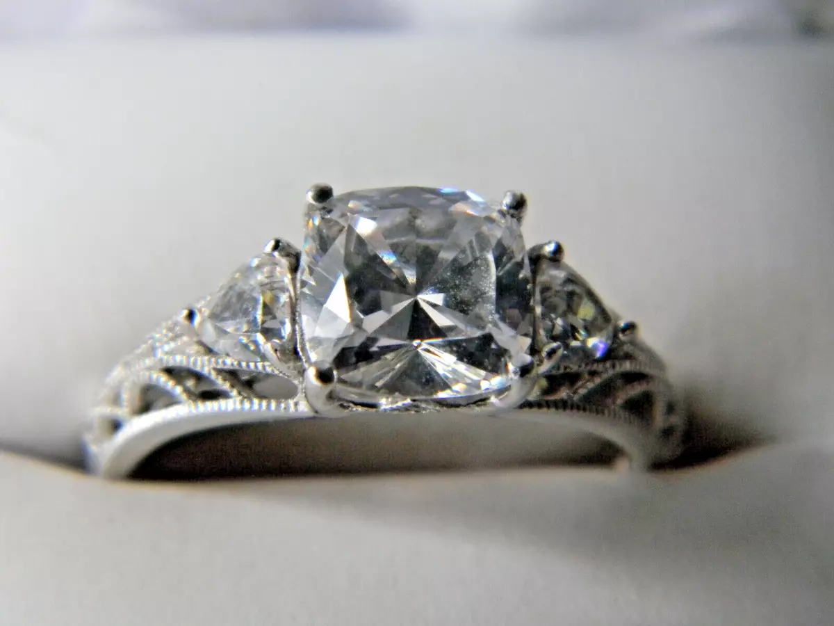 Tacori iv cz 925 china ring sale
