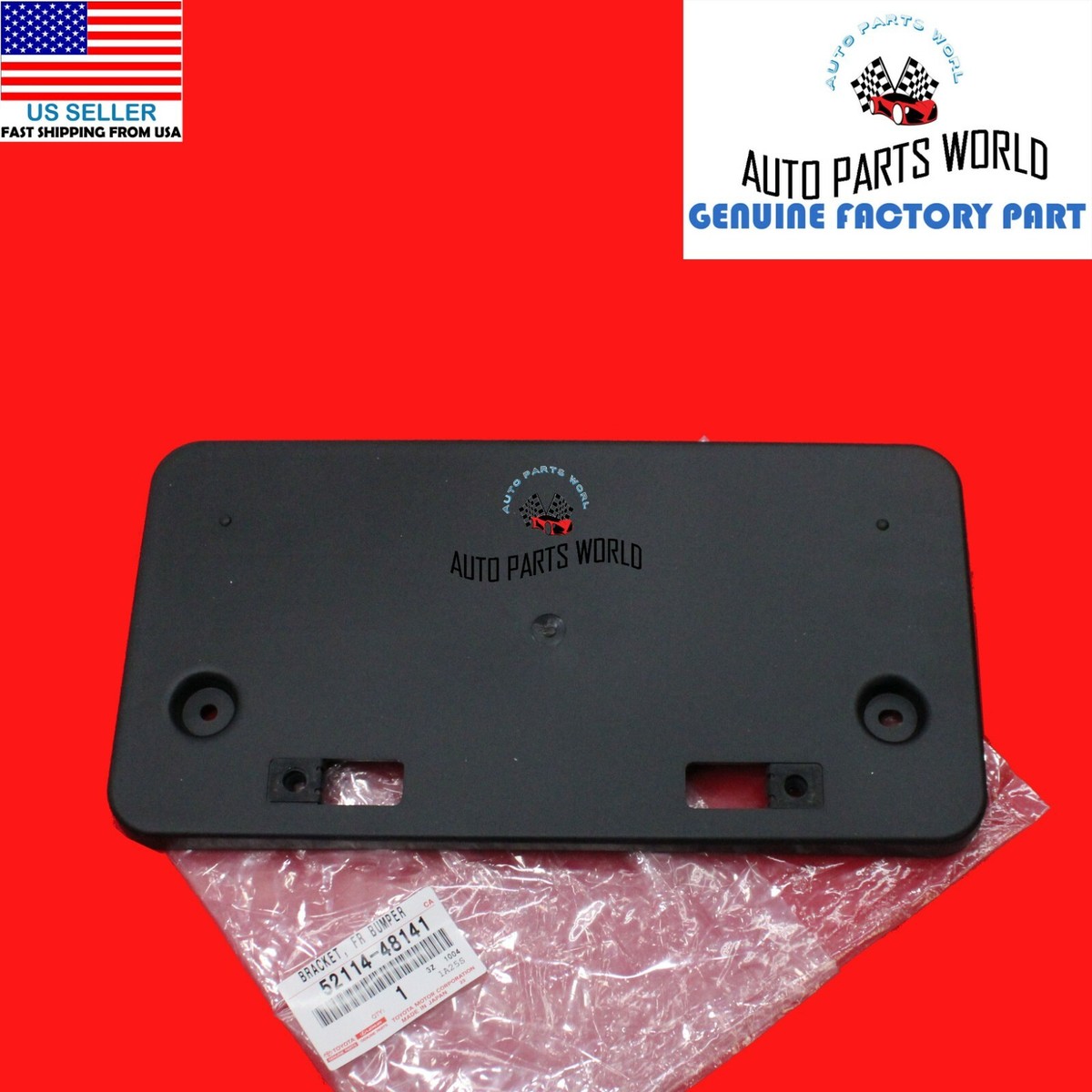 GENUINE OEM LEXUS 2004-2009 RX330 RX350 FRONT LICENSE PLATE