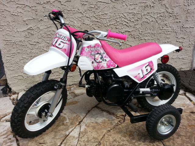 Racing YAMAHA PW 50 PW50 Jr JUNIOR Sr Motocross Graphic PINK Kit