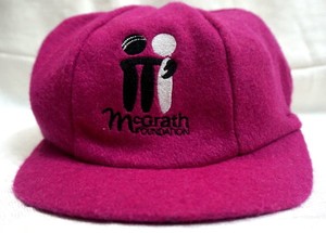 baggy pink cap