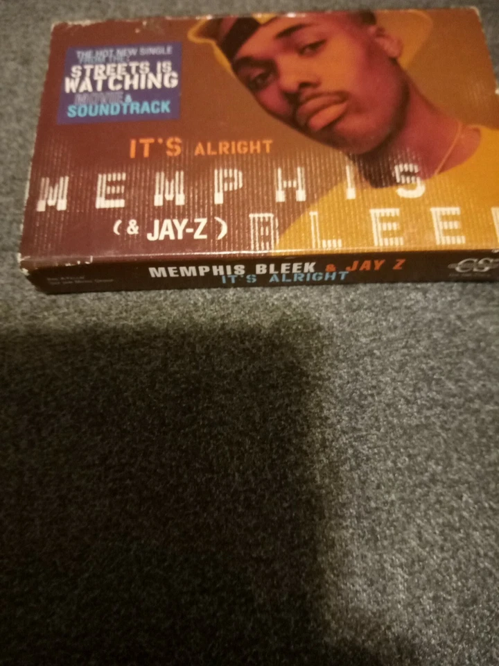 Memphis Bleek & Jay-Z Cassette tape Single It's Alright 1998 Roc a fella Records Foto 3 de 4