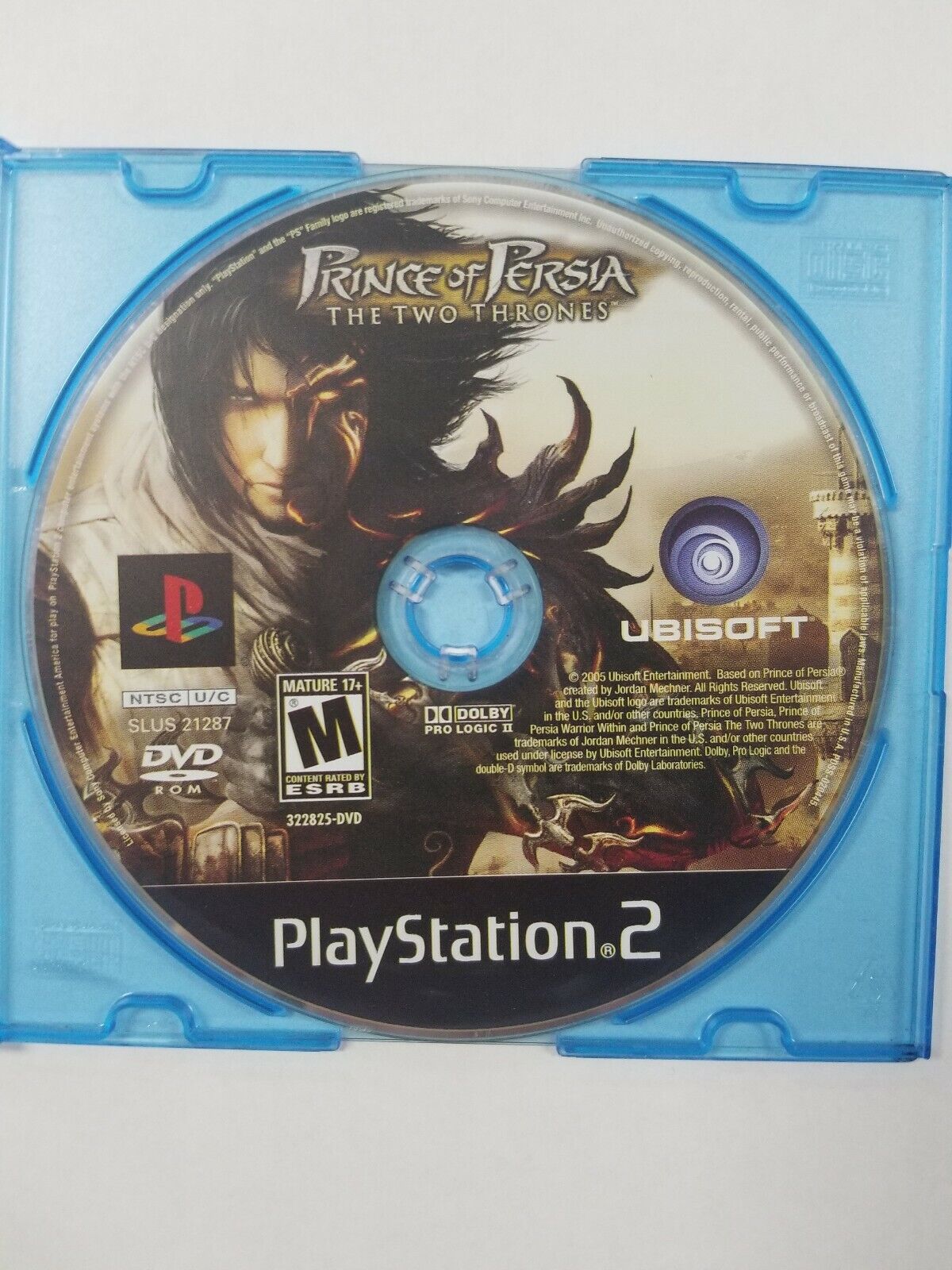 Prince of Persia: The Two Thrones PS2 Complete W/Manual 8888322825