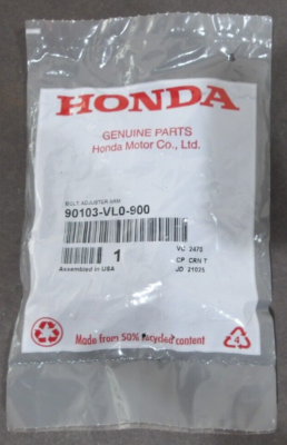 #ad New Honda 90103 VL0 900 Adjuster Arm Bolt Genuine OEM Service Part $7.95