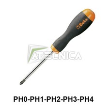 Giraviti a croce Beta Tools 1202 giravite Phillips PH0 PH1 PH2 PH3 PH4