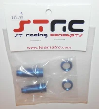 STRC CNC Machined Alum. Front Threaded Shock Bodies (1pr) #STR330305FBB NIP
