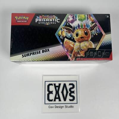 Pokemon TCG SV8.5 Prismatic Evolutions Surprise Box Factory Sealed
