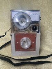 Vintage Kodak Hawkeye Flash Fun 1963 Plastic Film Camera W/ USED 127 FILM IN IT 