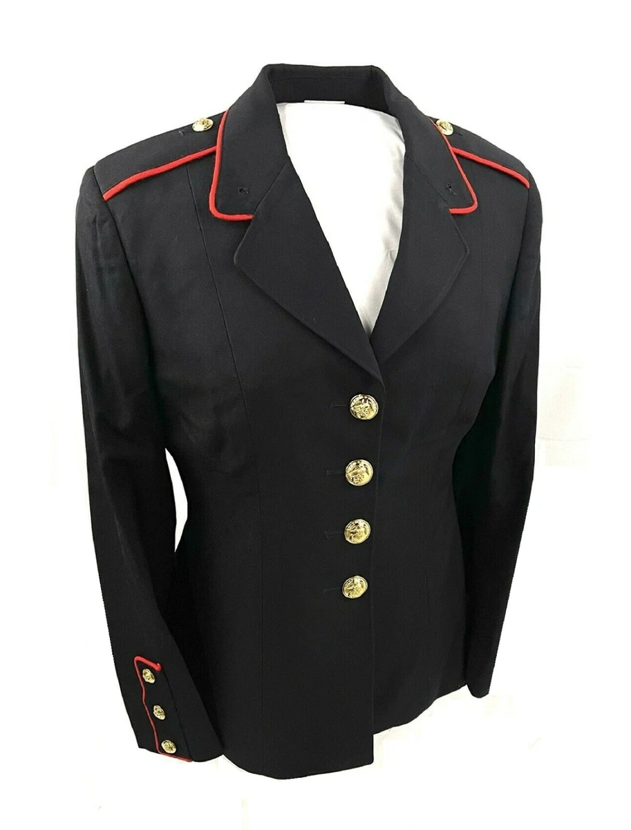 female marine dress blues