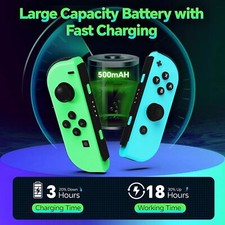 Nintendo Switch Joy-con-Controller Left w Right Wireless Gamepad 1-Pair 12