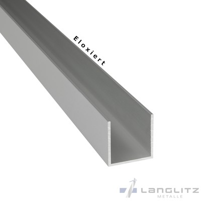 Aluminiumprofil u profil