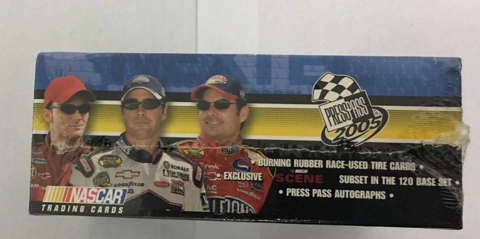 2005 Press Pass NASCAR Racing Hobby Edition Box Factory Sealed 28 Pack - Image 2 of 4