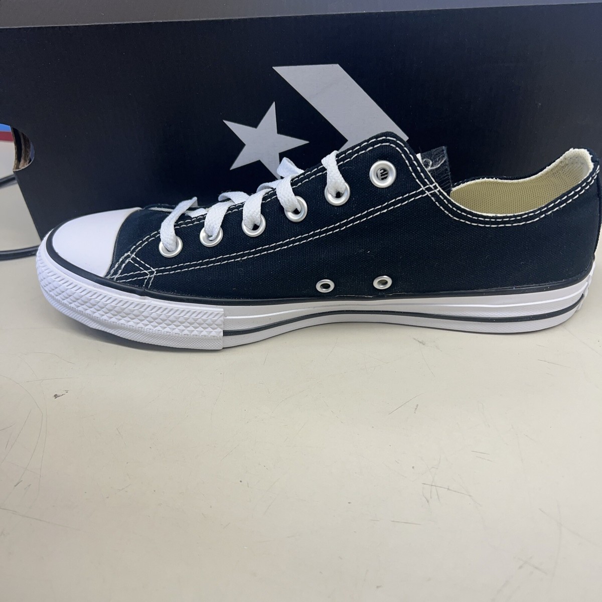 ALL STAR made in usa デッドストック　9inch Converse Chuck Taylor All Star Ox Sneakers Black | Chicago